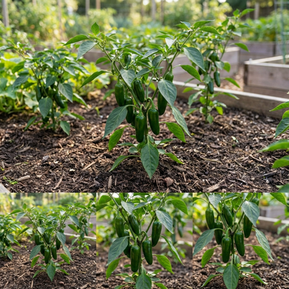 Jalapeno Hybrid Capsicum annuum Vegetable Pepper Seeds for Planting in Garden