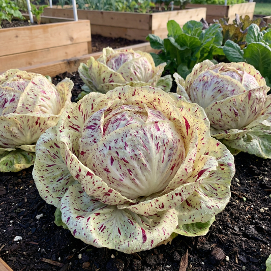 Castelfranco Radicchio Cichorium intybus Vegetable Seeds for Planting in Garden