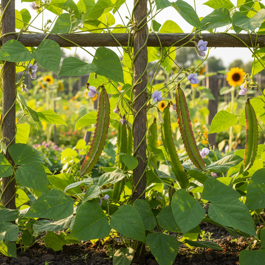 Winged Bean Seeds for Planting Psophocarpus Tetragonolobus vegetable patch trellis