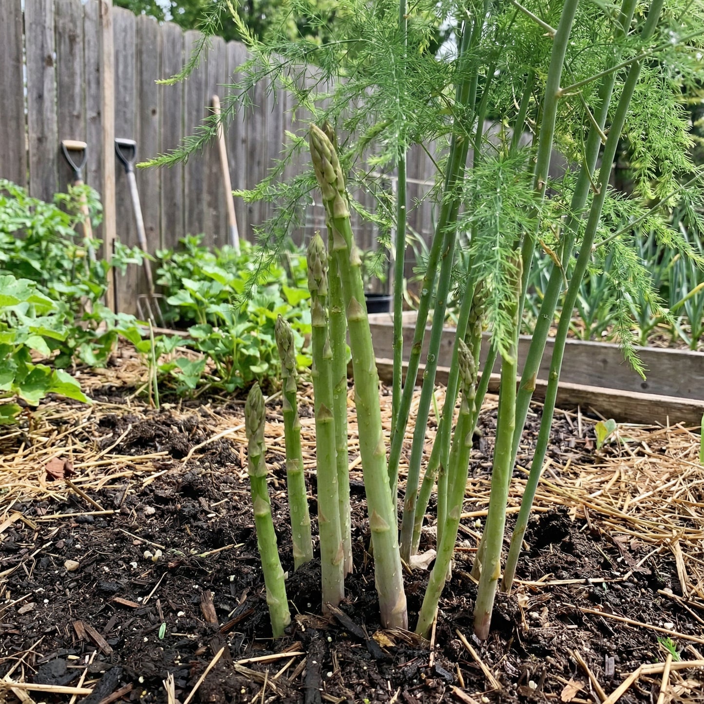 Green Asparagus Mary Washington Seeds for Perennial Planting