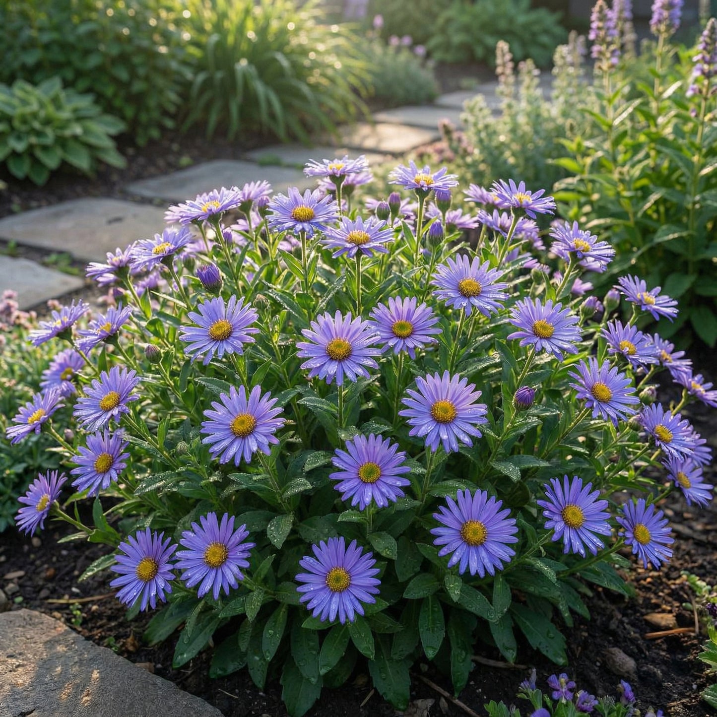 Blue Frikartii Flower Seeds for Planting