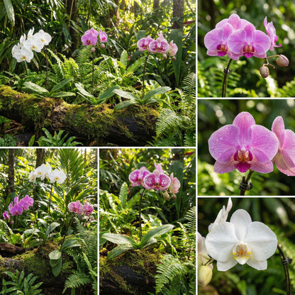 Mixed Phalaenopsis Flower Seeds for Planting - Exotic and Colorful Orchid Varieties for Your Garden