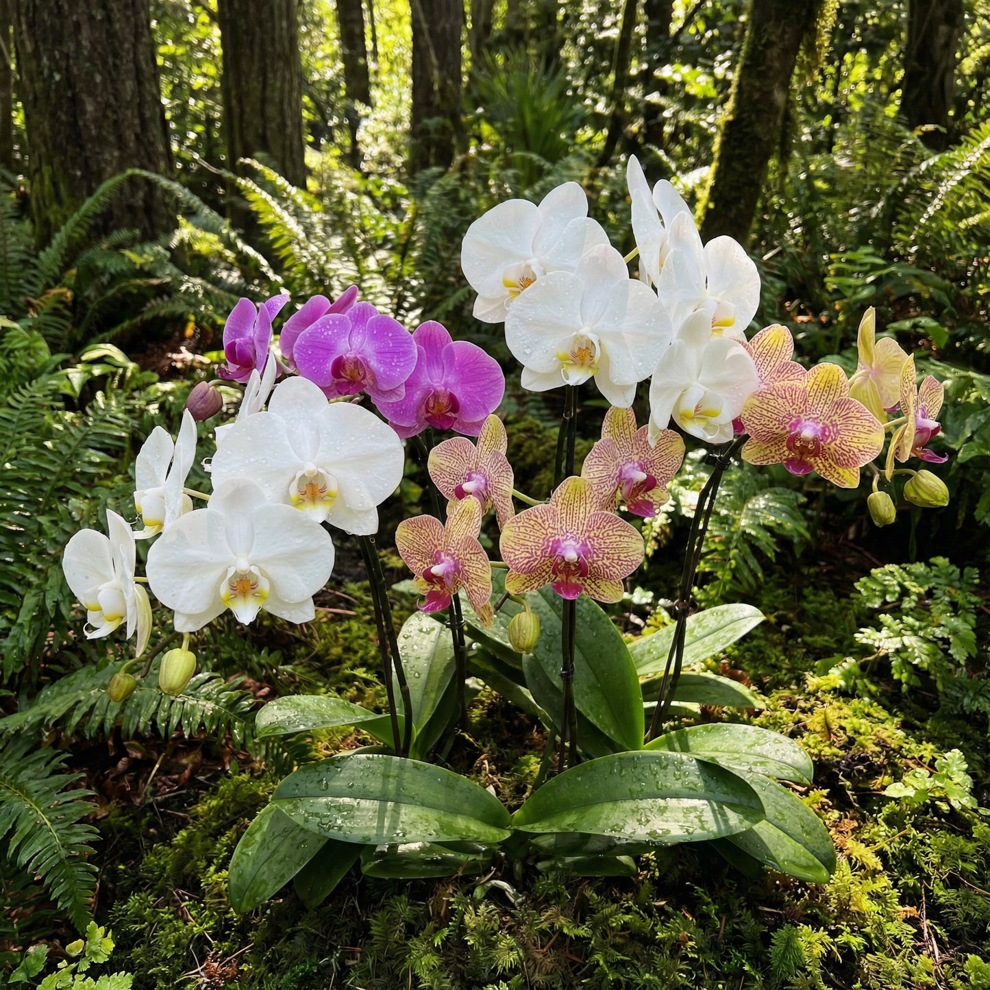 Mixed Phalaenopsis Flower Seeds for Planting - Exotic and Colorful Orchid Varieties for Your Garden