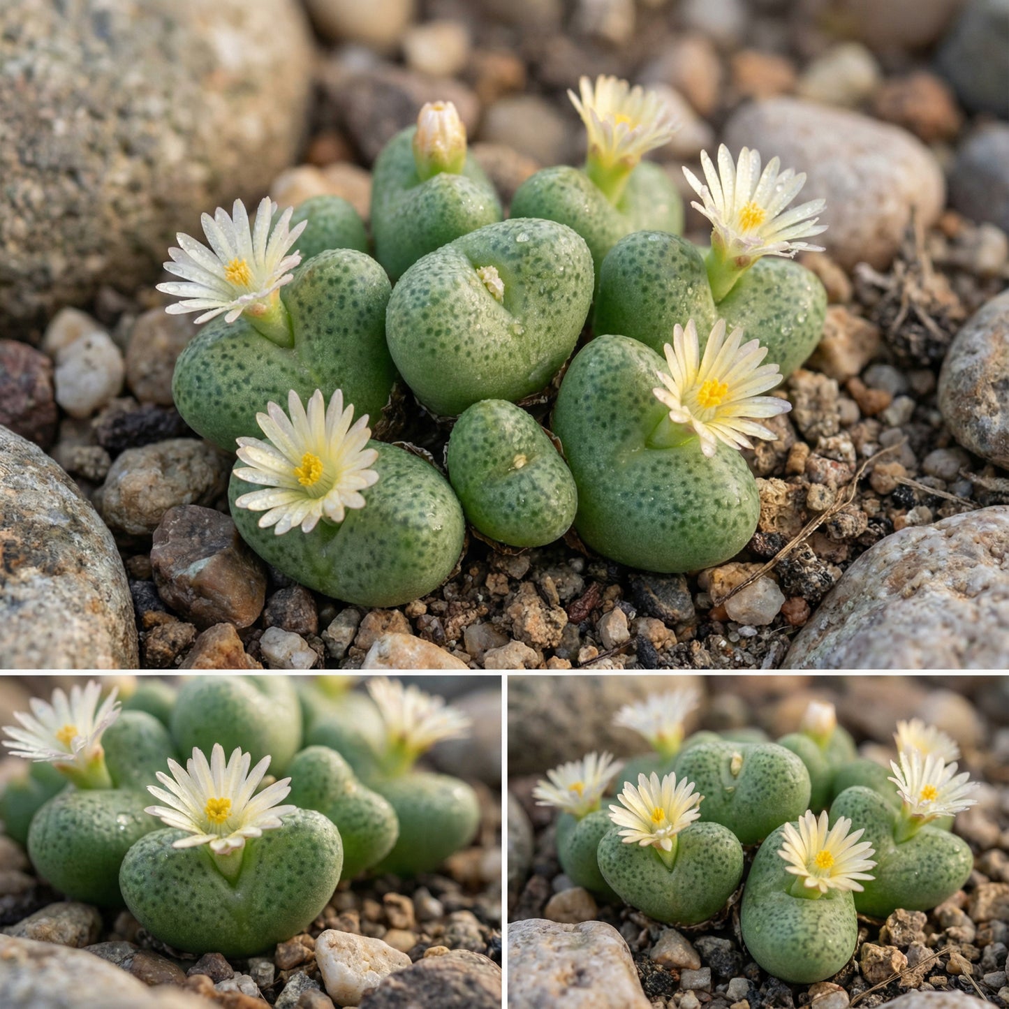 Green Conophytum Ernianum Flower Seeds | Unique Planting Seeds for Your Garden