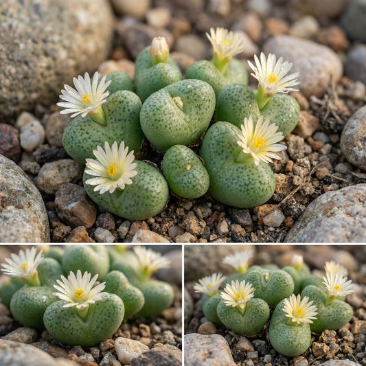 Green Conophytum Ernianum Flower Seeds | Unique Planting Seeds for Your Garden