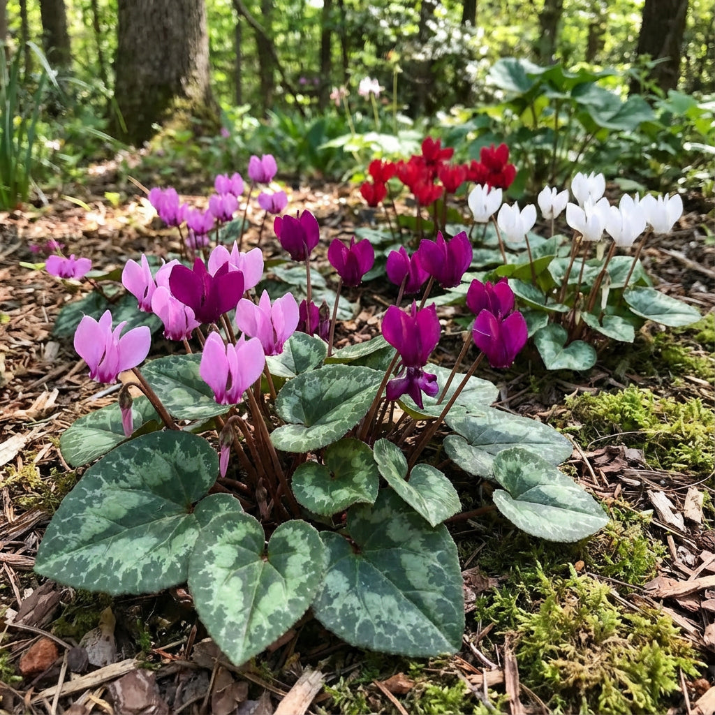 Mixed Color Cyclamen Seeds for Planting  Vibrant Flower Seeds for Your Garden