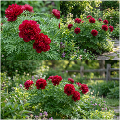Double Flowering Fernleaf Peony Seeds for Planting - Premium Perennial Seeds