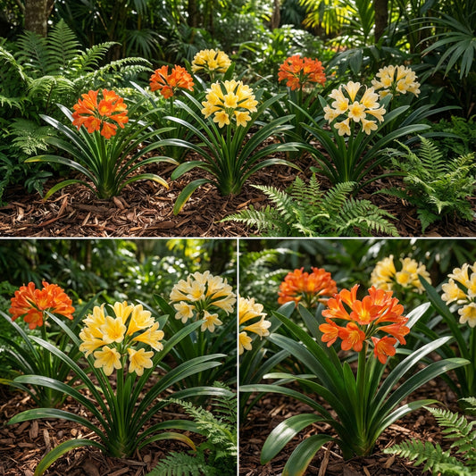 Mixed Clivia Flower Seeds for Planting - Vibrant Perennial Blooms