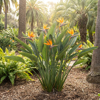 Bird of Paradise Flower Seeds - Exotic Garden Plant for Spring and Summer Planting