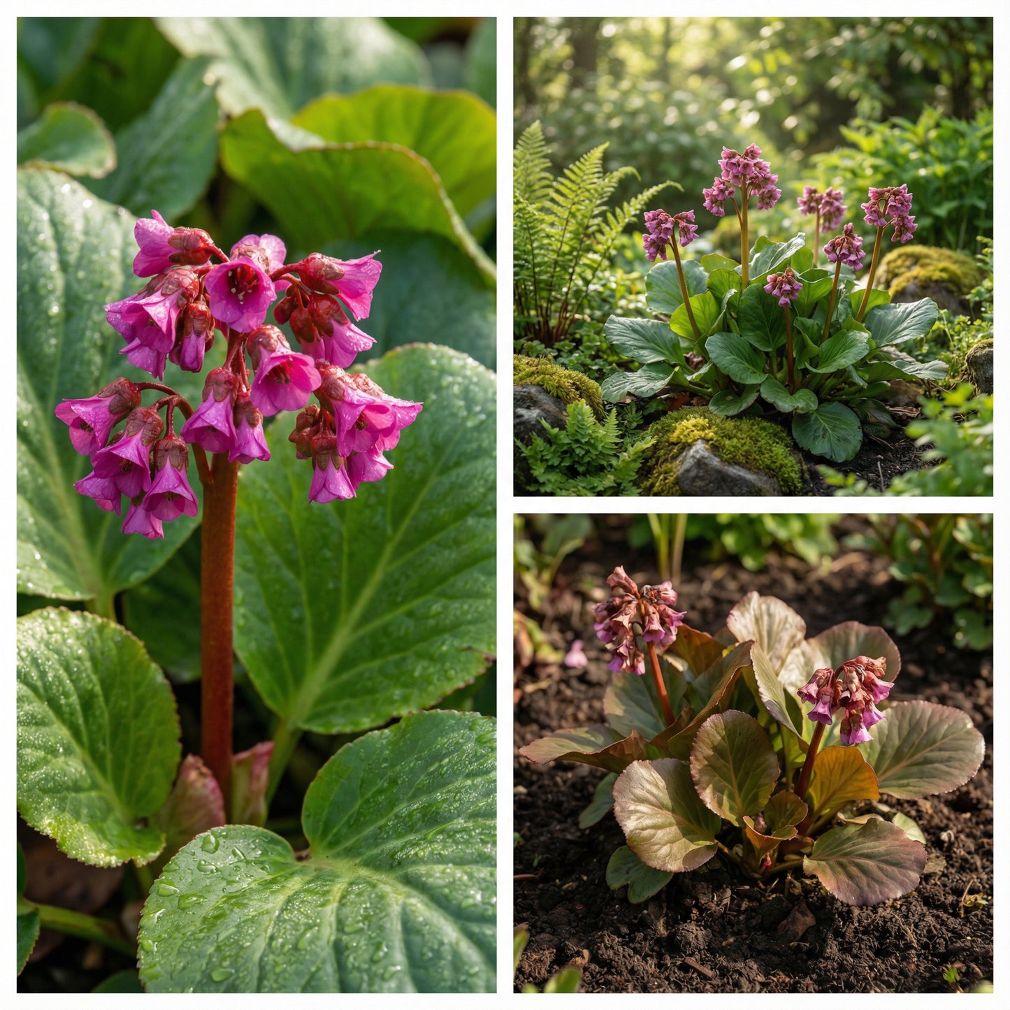 Bergenia Flower Seeds for Winter Planting