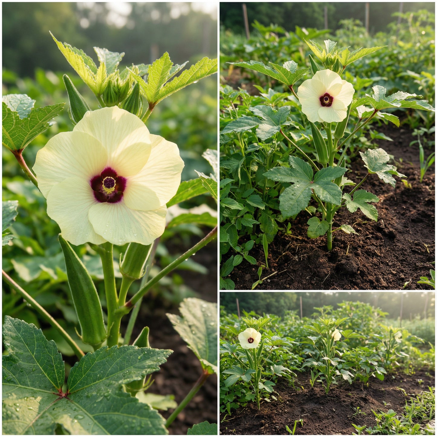 Premium Okra Seeds for Home Planting - Perfect for Southern Cuisine