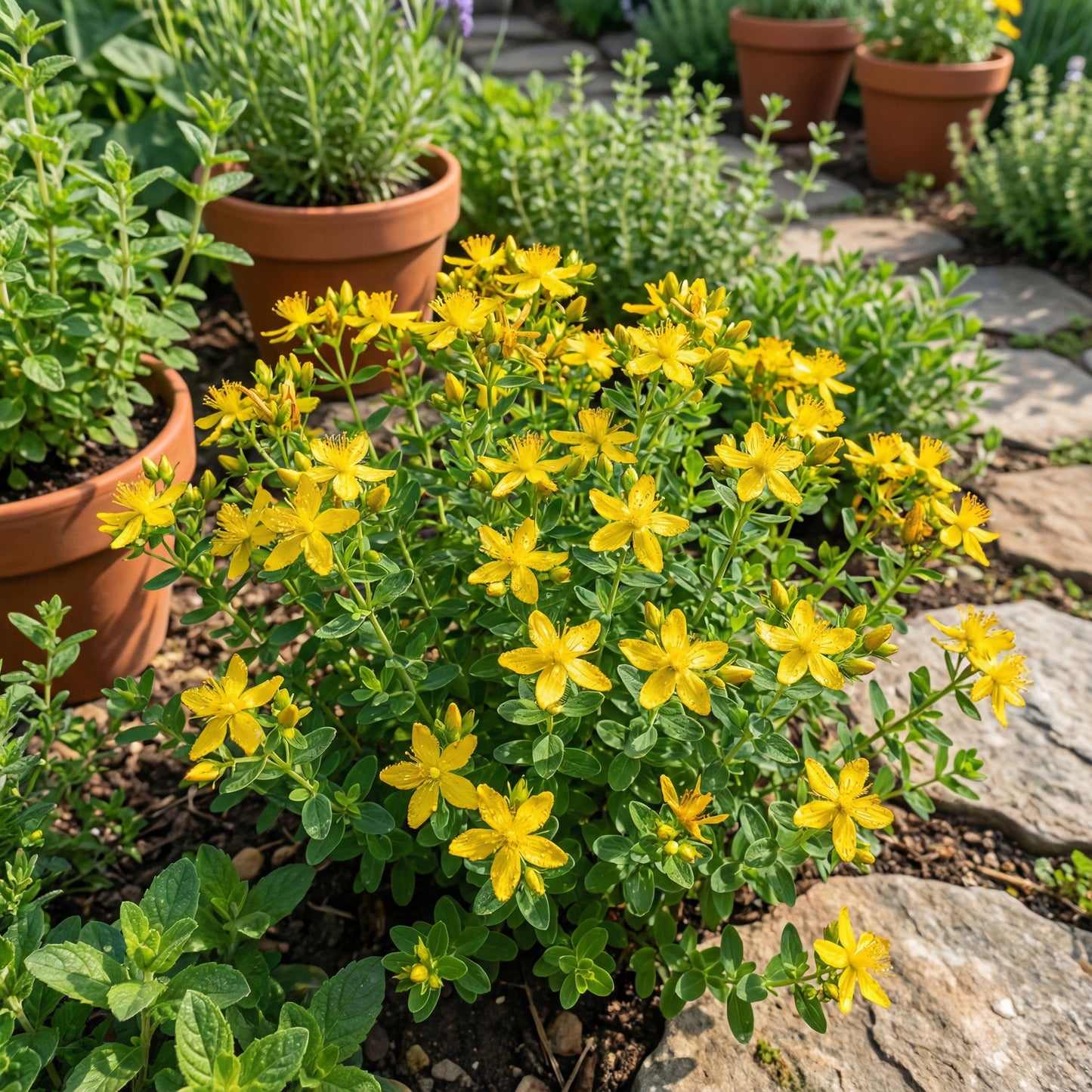 Herbal Garden Seeds, St. John's Wort Planting Seeds