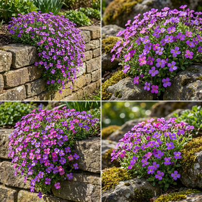 Graines de plante de cresson des rochers, plantation rustique