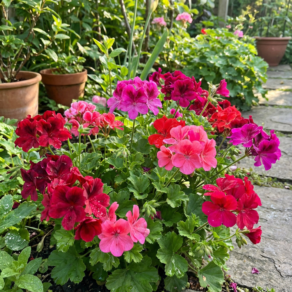 Vibrant Geranium Seeds for Planting: Perennial Pelargonium Peltatum for Soothing Gardens