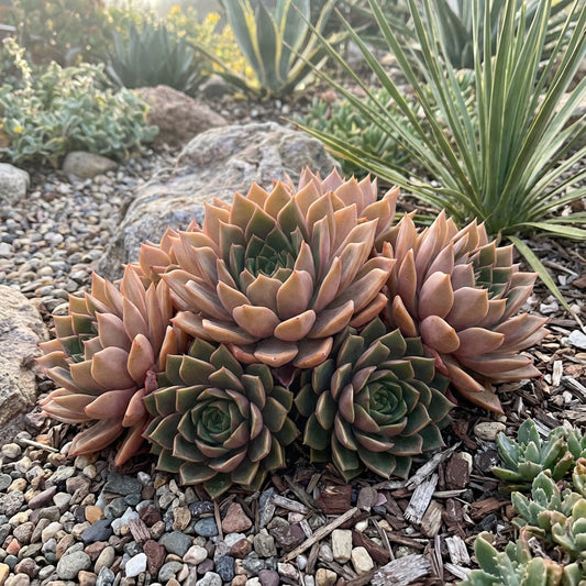 Echeveria Purpusorum Seeds for Planting Light Red - Exotic Elegance for Captivating Gardens