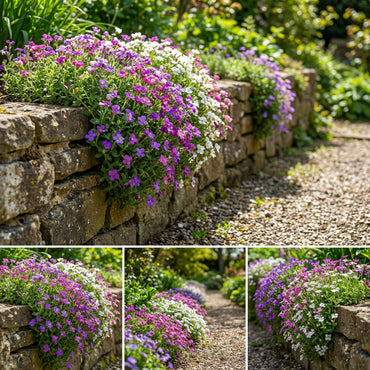 Mixed Rock Cress Seeds for Planting - Easy to Grow Garden Flowers