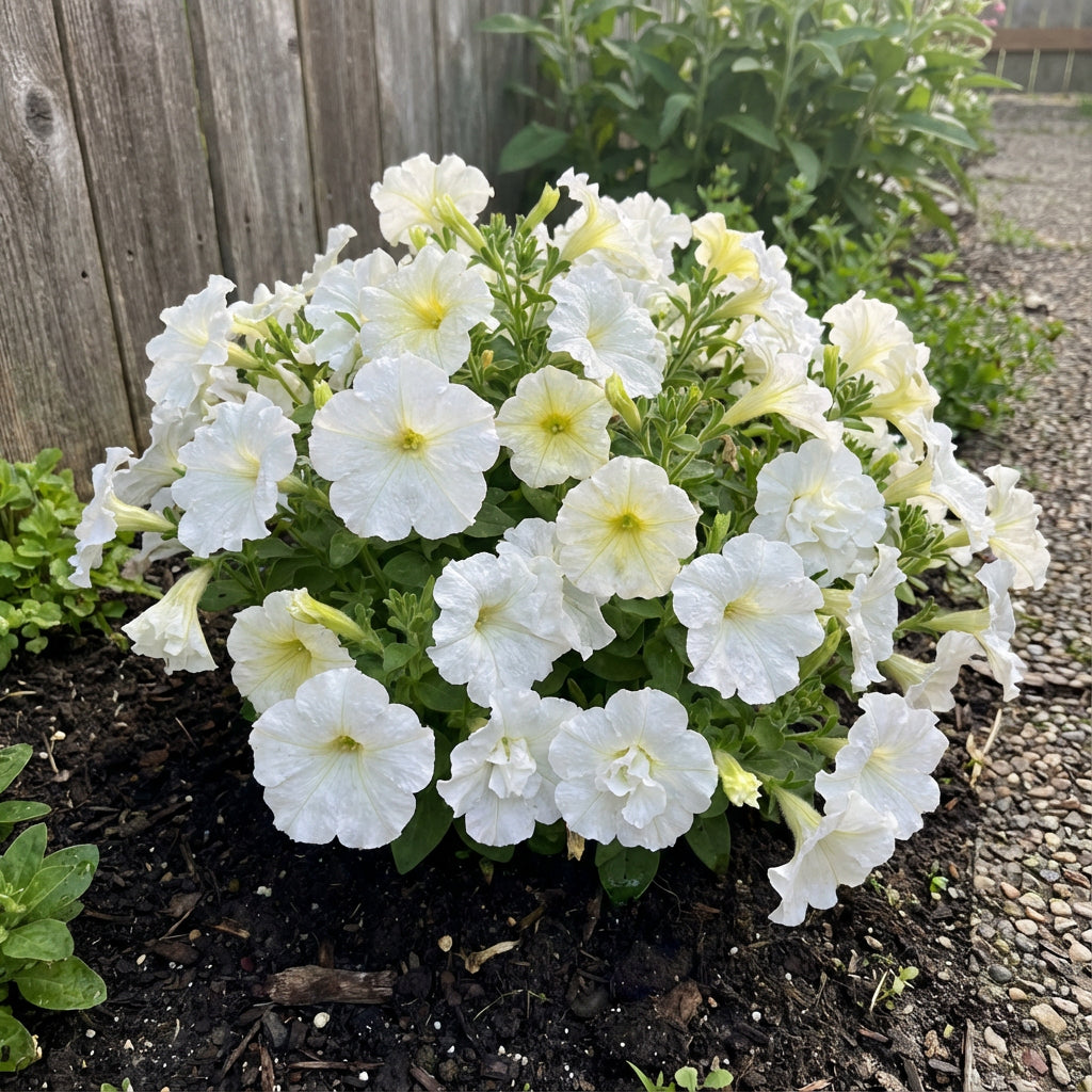 Planting Tips for Mixed White Petunia Flower Seeds