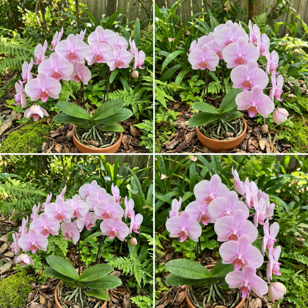 Baby Pink Phalaenopsis Orchid Flower seeds for Planting - Colorful Display, Heirloom & GMO Free Seeds for Home Garden