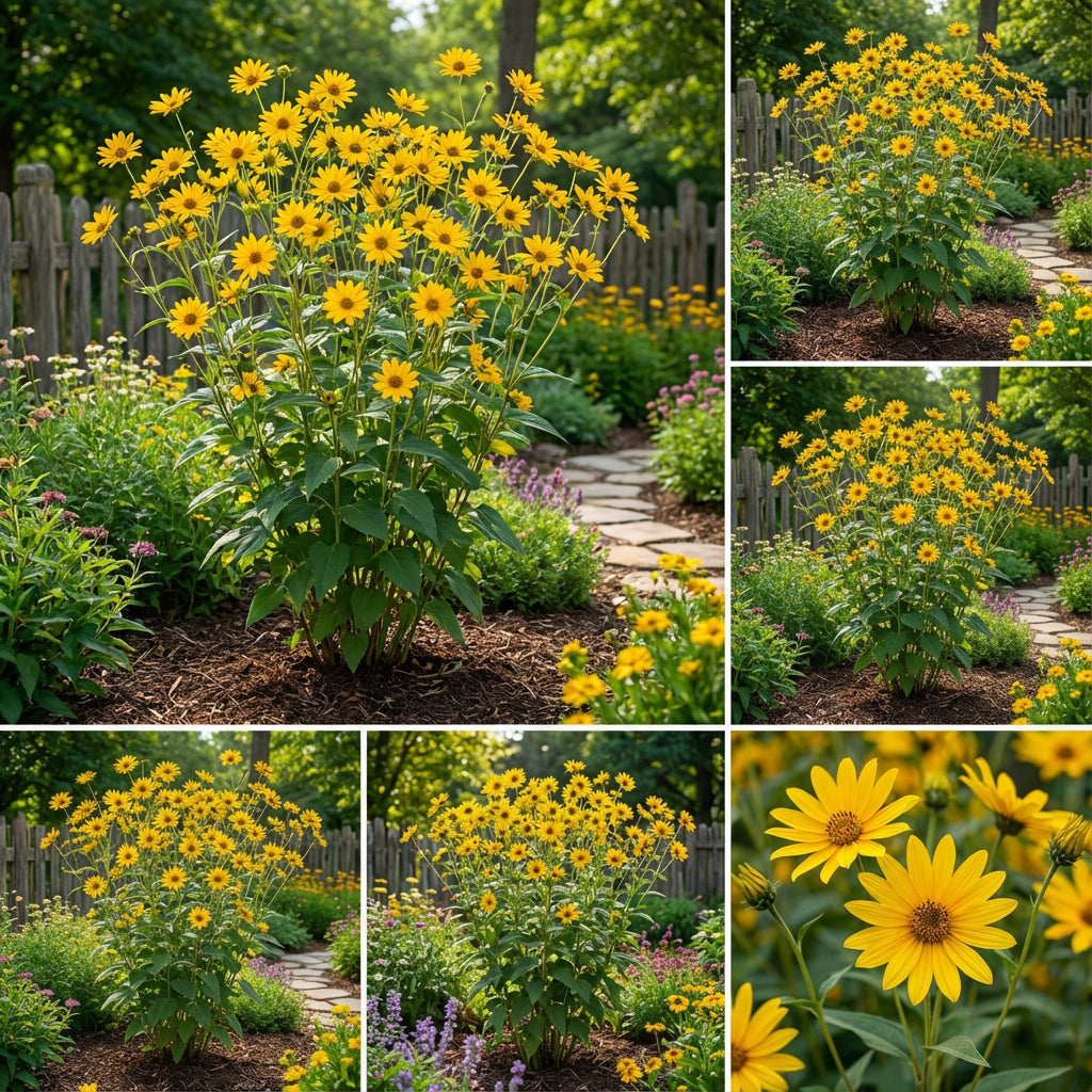 Yellow Maximiliani Flower seeds for Planting - Long Bloom Season, Heirloom & GMO Free Seeds for Home Garden