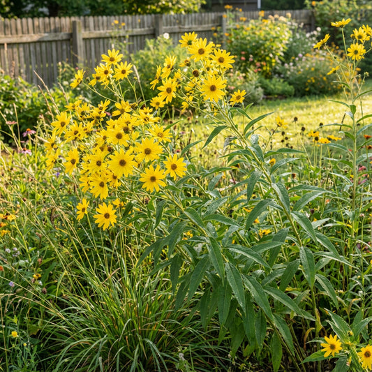 Yellow Maximiliani Flower seeds for Planting - Long Bloom Season, Heirloom & GMO Free Seeds for Home Garden