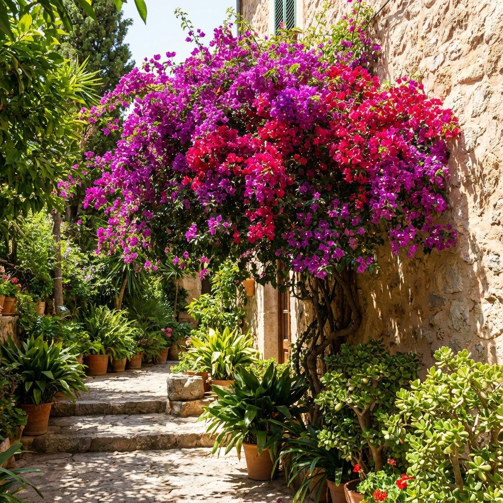 Bougainvillea-Blumensamen zum Pflanzen Robuste Sorte Erbstück- und gentechnikfreie Samen für den Hausgarten