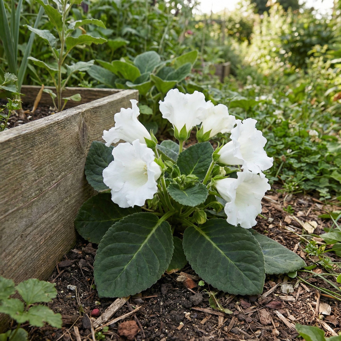 Affordable White Gloxinia Seeds for Planting  Perfect for Bonsai and Balcony Gardens