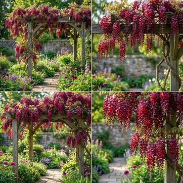Red Wisteria Tree Seeds for planting