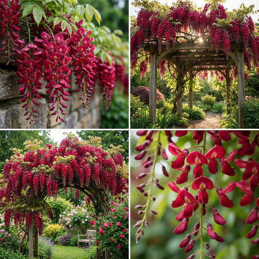 Red Wisteria Tree Seeds for planting