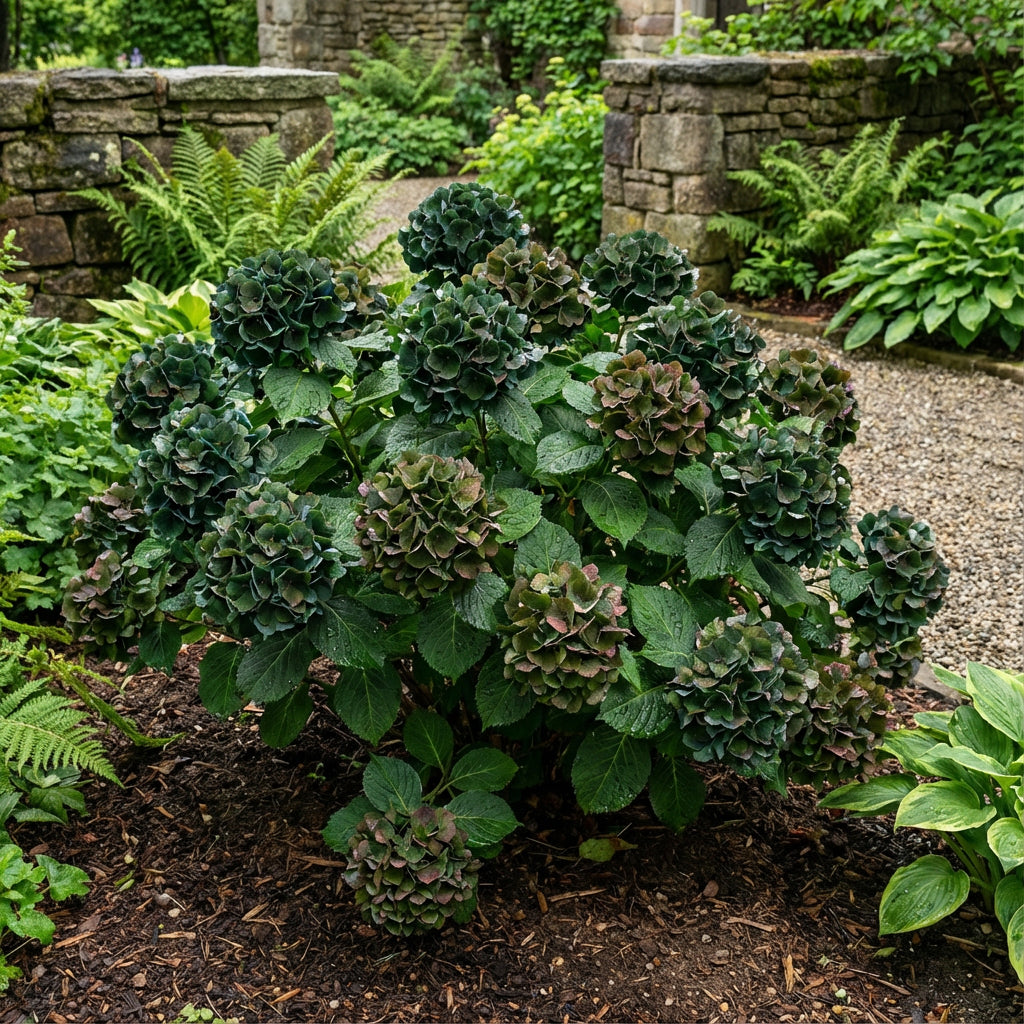 Dark Green Hydrangea Flower Seeds for Planting