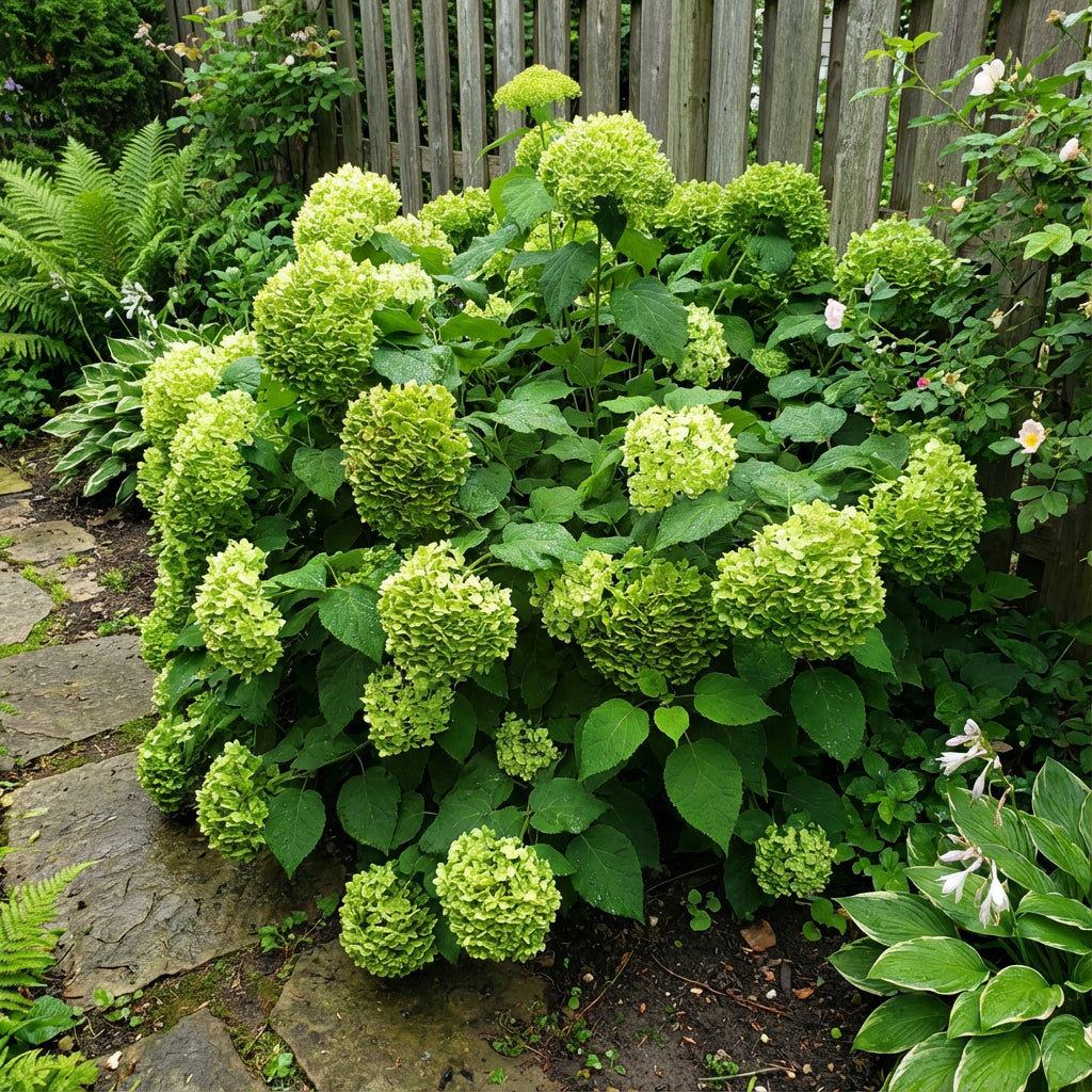 Thick Green Hydrangea Flower Seeds for Easy Planting