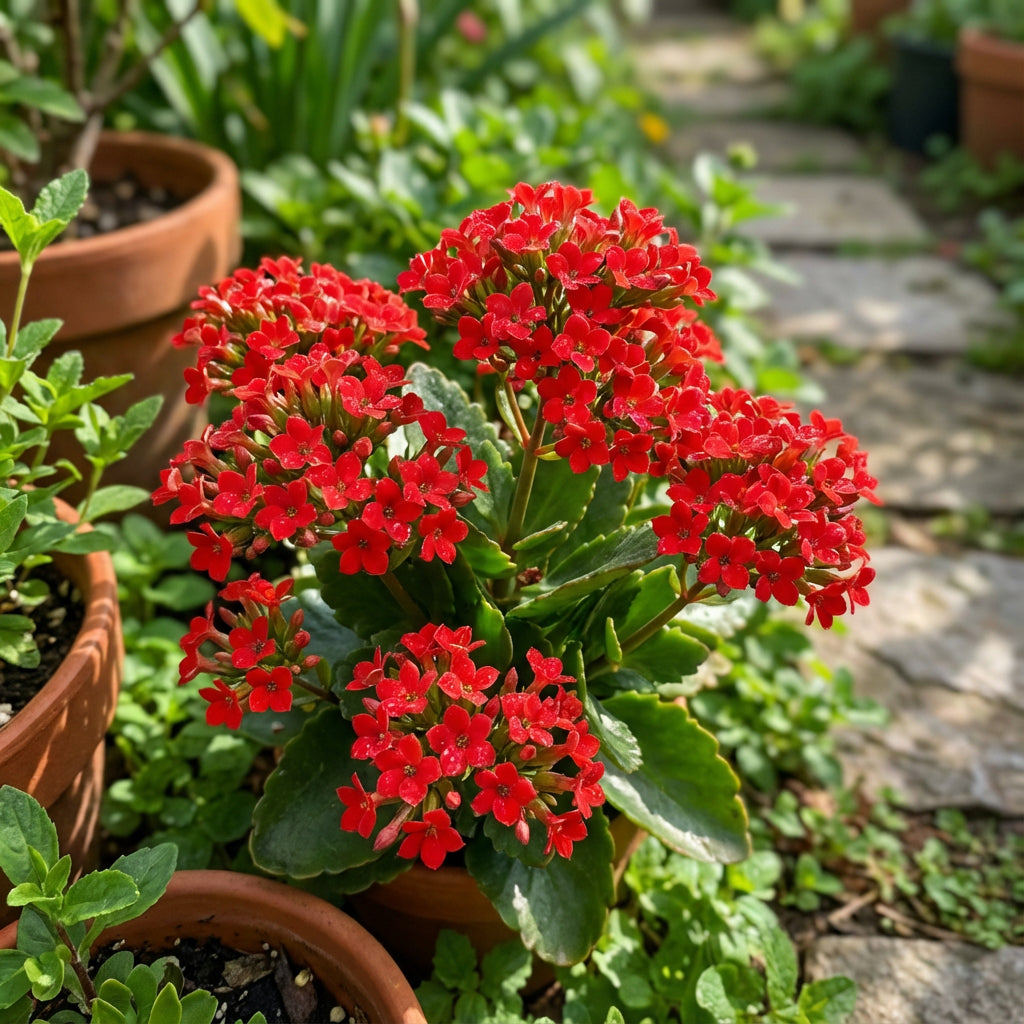 Red Kalanchoe Flower Seeds For Orange Planting