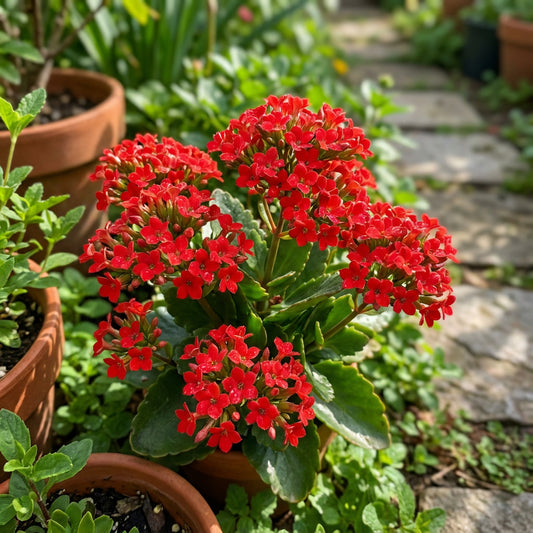 Red Kalanchoe Flower Seeds For Orange Planting