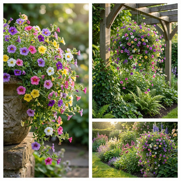 Mixed Cascade Flower Seeds for Planting