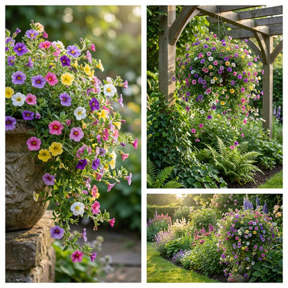 Mixed Cascade Flower Seeds for Planting