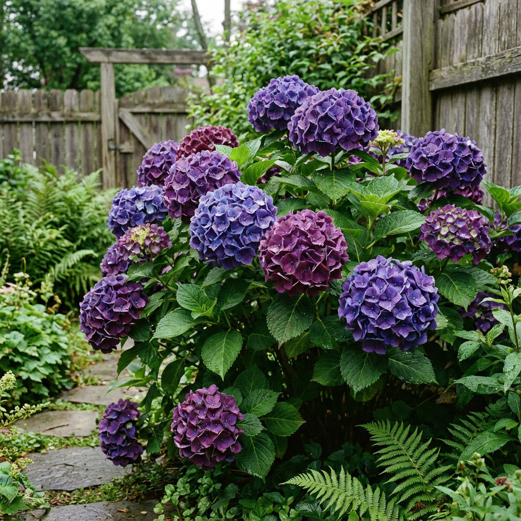 Purple Hydrangea Flower Seeds for Easy Planting