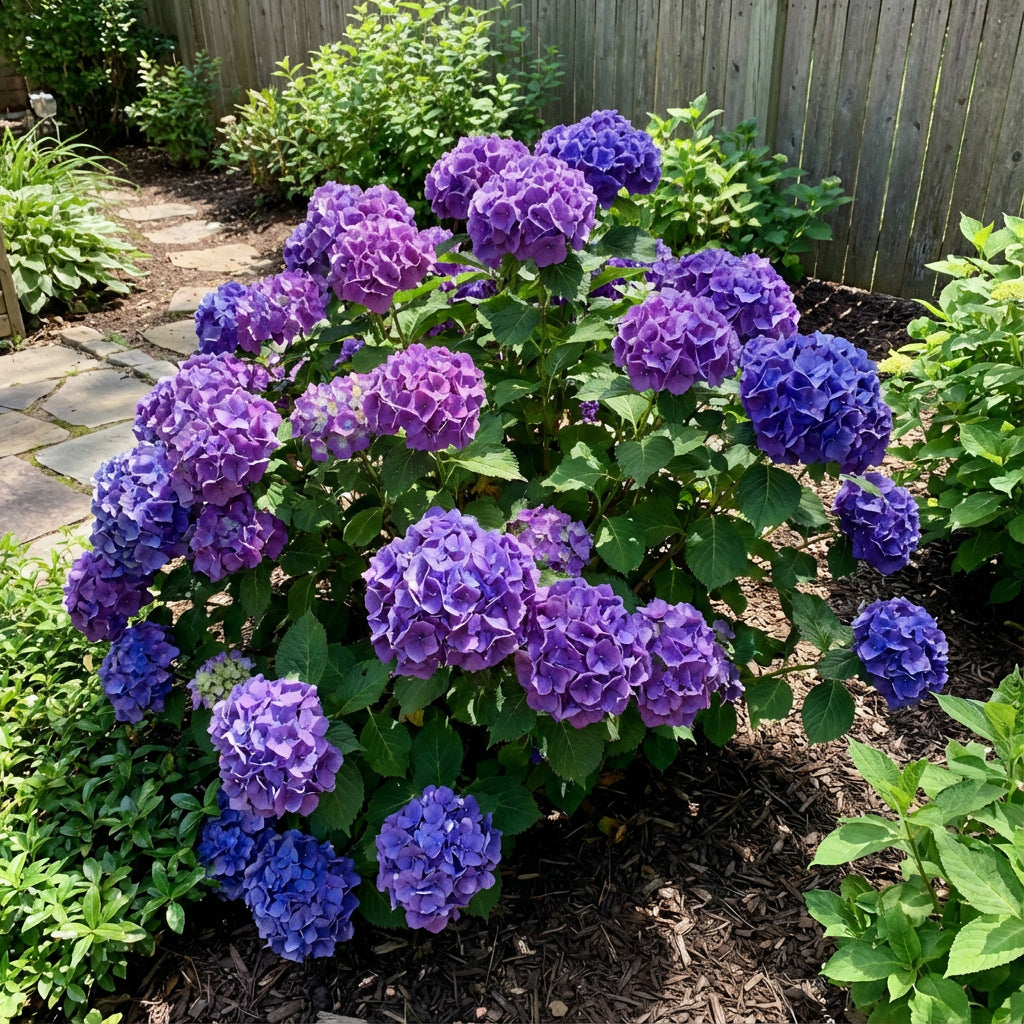 Purple Hydrangea Flower Seeds for Easy Planting