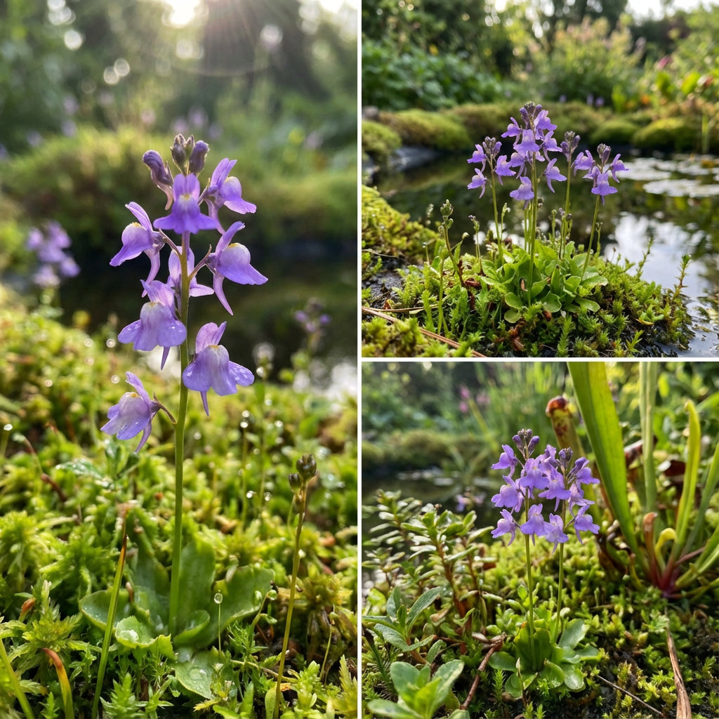 Violet Utricularia Flower Seeds for Planting - Enhance Your Garden with Unique Blooms
