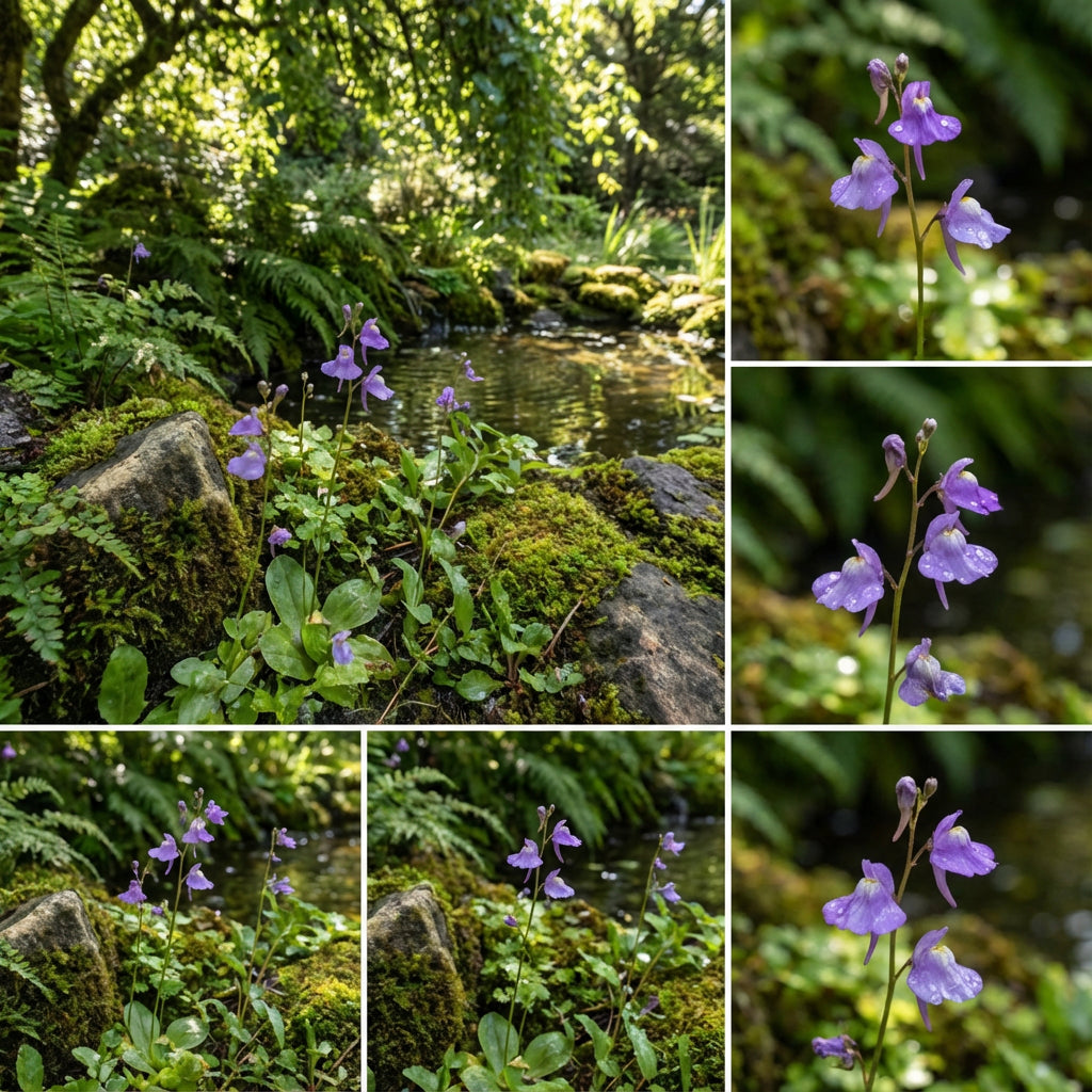 Violet Utricularia Flower Seeds for Planting - Enhance Your Garden with Unique Blooms