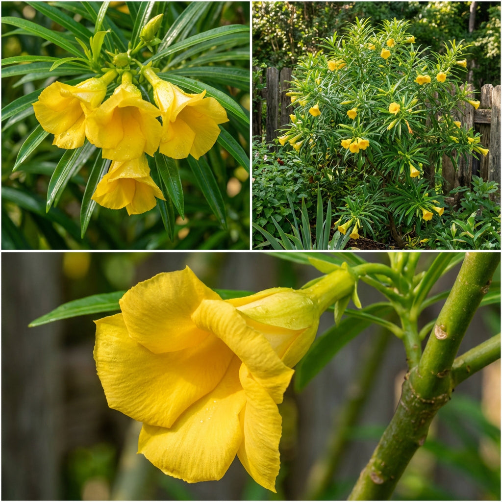 Thevetia Neriifolia Flower Seeds for Planting