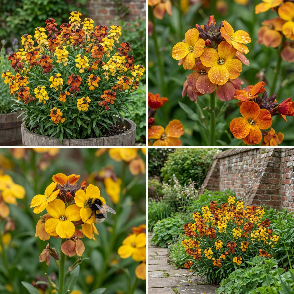 Mixed Cheiranthus Cheiri Flower Seeds for Easy Planting