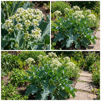 Seakale Flower Seeds for Planting  Seeds for Unique Coastal Blooms, Ideal for Enhancing Garden Beauty and Landscape Appeal