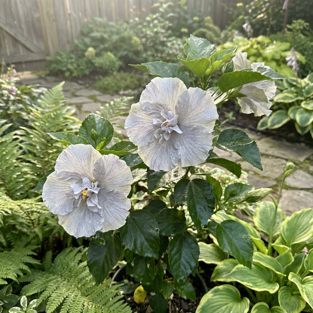 Hibiscus Flower Seeds - Light Grey for Stunning Garden Displays
