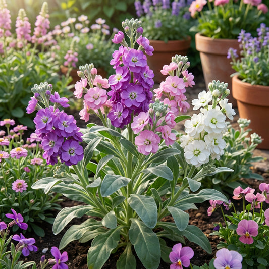 Matthiola Incana Flower Seeds for Easy Planting