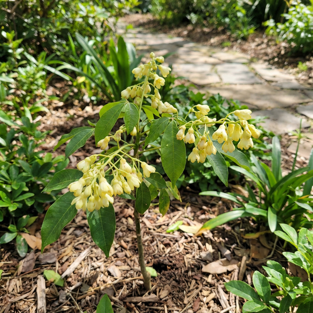 Yellow Hevea Brasiliensis Flower Seeds for Planting
