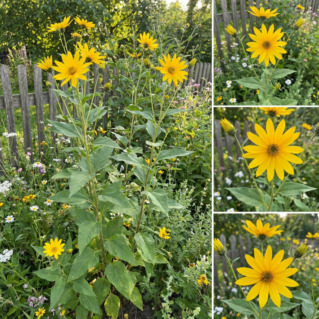 Topinambur Flower Seeds for Planting - Cultivate Stunning Jerusalem Artichoke Blooms in Your Garden