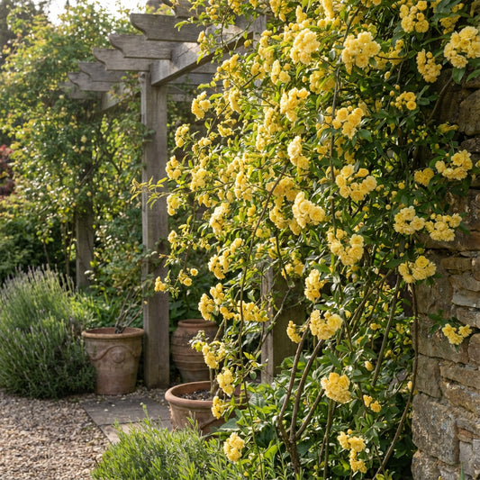 Rosa Banksiae Flower Seeds Planting