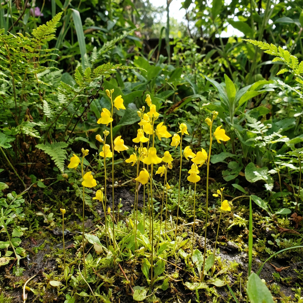 Yellow Utricularia Flower Seeds for Easy Planting  Vibrant Blooms