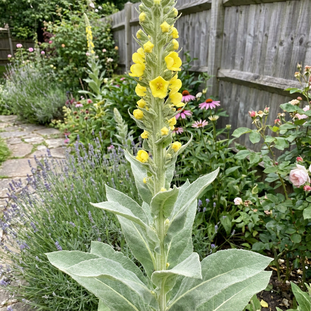 Yellow Woolly Mullein Plant Seeds Planting