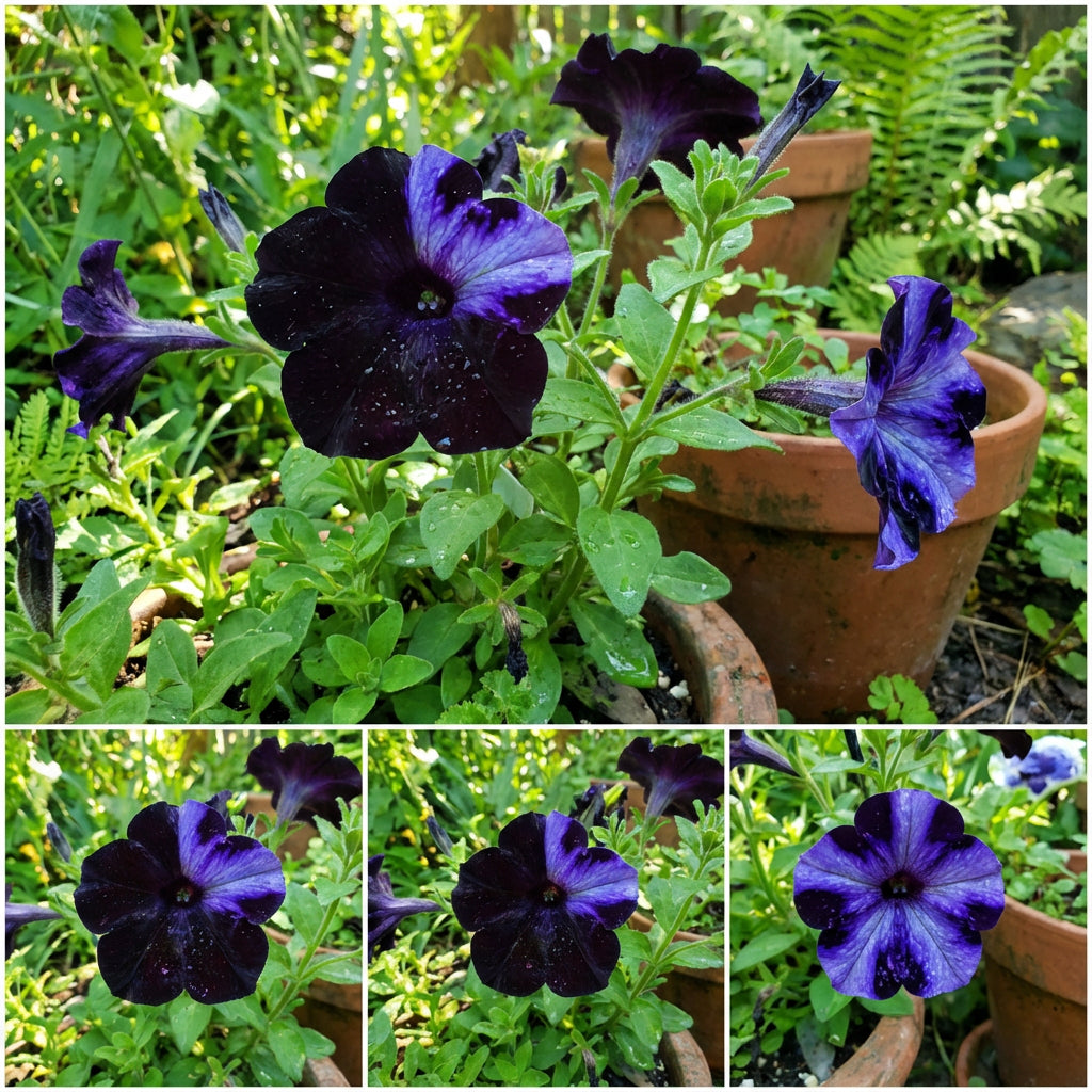 Black Petunia Flower Seeds for Planting - Embrace the Bold Beauty of Dark Petunias in Your Garden