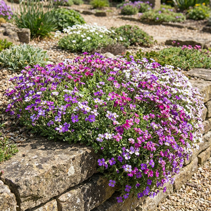 Rock Cress Flower Seeds Multi Colour Planting